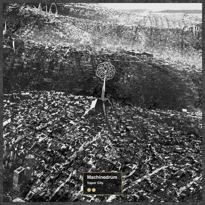 Overcome album by Machinedrum - Drum and Bass Cover Art