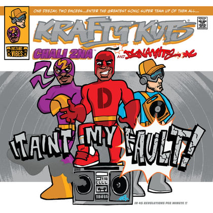 It Ain't My Fault album by Dynamite MC & Krafty Kuts - Drum and Bass Cover Art