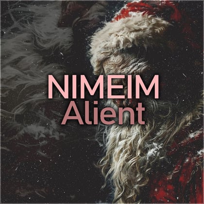 Alient album by Nimeim - Drum and Bass Cover Art