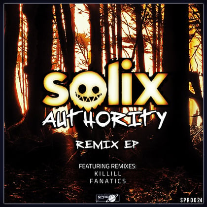 Authority Remix album by Killill - Drum and Bass Cover Art