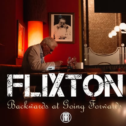 Backwards at Going Forwards album by Flixton - Drum and Bass Cover Art