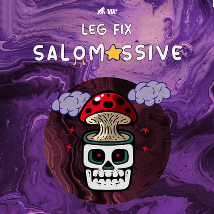 Leg Fix album by Salomassive - Drum and Bass Cover Art