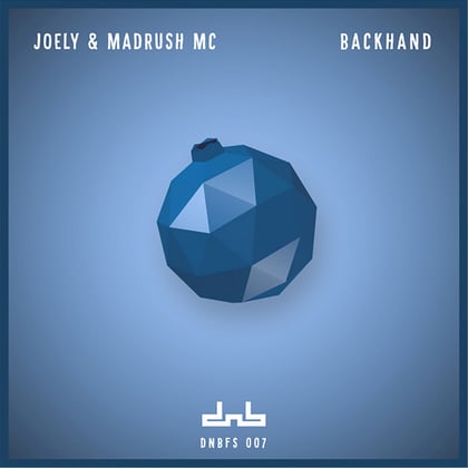 Backhand album by JOELY - Drum and Bass Cover Art