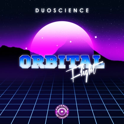 Orbital Flight EP album by Duoscience - Drum and Bass Cover Art