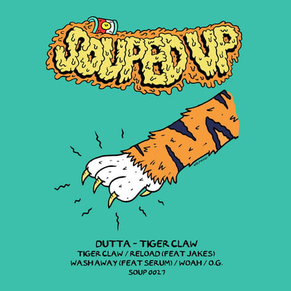 Tiger Claw album by Decoder & Dutta - Drum and Bass Cover Art