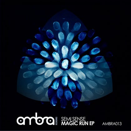 Magic Run EP album by Semi Sense - Drum and Bass Cover Art