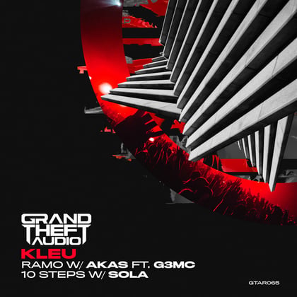 Ramo // 10 Steps album by Kleu, Sola & AKAS - Drum and Bass Cover Art