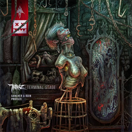 Terminal Stage album by TNTKLZ - Drum and Bass Cover Art