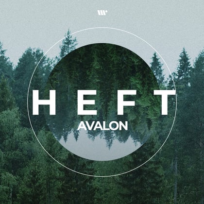 Avalon album by HEFT - Drum and Bass Cover Art