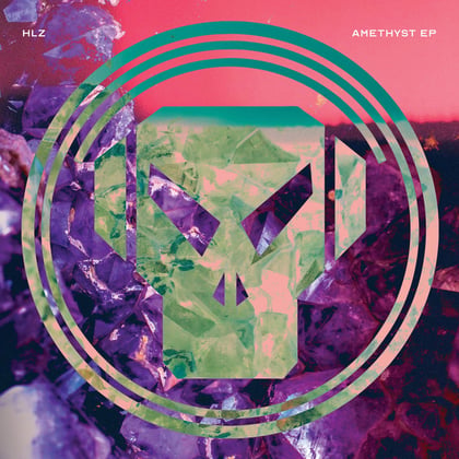 Amethyst - EP album by HLZ - Drum and Bass Cover Art