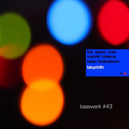 Labyrinth album by Marvel Cinema, Brian Brainstorm & The Green Man - Drum and Bass Cover Art