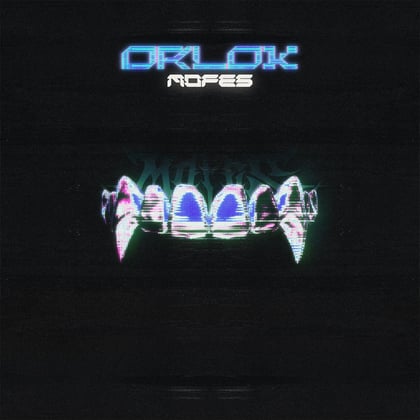 ORLOK album by Mofes - Drum and Bass Cover Art