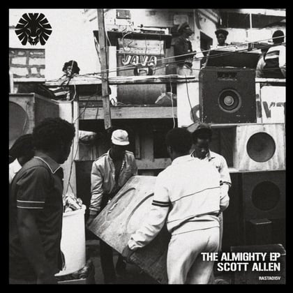 The Almighty EP album by Scott Allen - Drum and Bass Cover Art