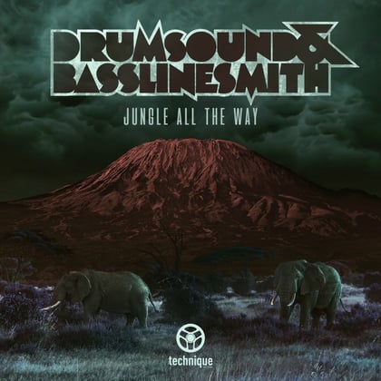 Jungle All the Way album by Drumsound & Bassline Smith - Drum and Bass Cover Art