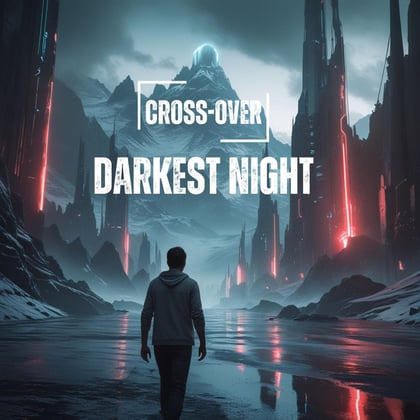 Darkest Night album by Cross-Over - Drum and Bass Cover Art