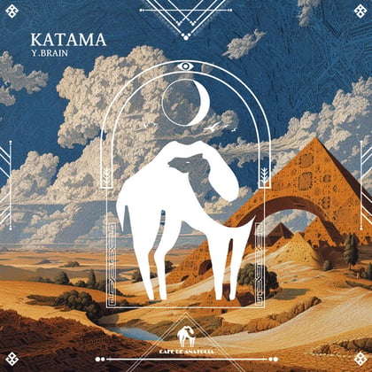 Katama album by Tengu, Y.Brain & Cafe De Anatolia - Drum and Bass Cover Art