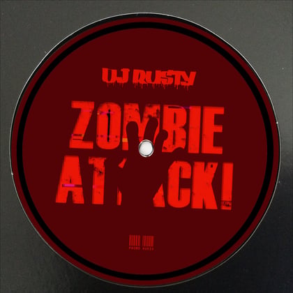 Zombie Attack album by DJ Rusty - Drum and Bass Cover Art