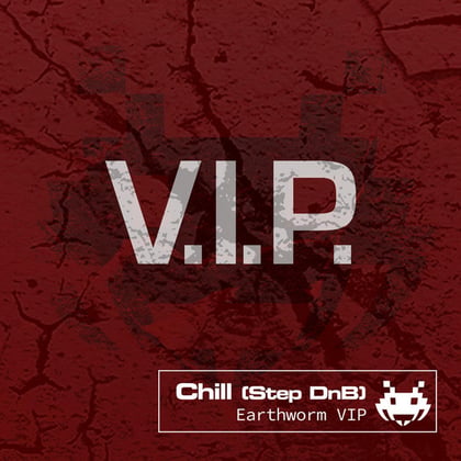 Earthworm V.I.P. album by DJ Chill - Drum and Bass Cover Art