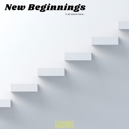 New Beginnings album by Skorch - Drum and Bass Cover Art