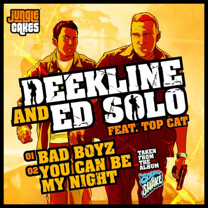 Jungle Cakes, Vol. 15 album by Hidden Turn, Ed Solo, Deekline & Top Cat - Drum and Bass Cover Art