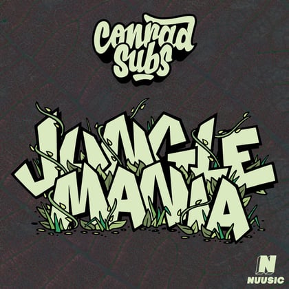 Jungle Mania album by Conrad Subs - Drum and Bass Cover Art