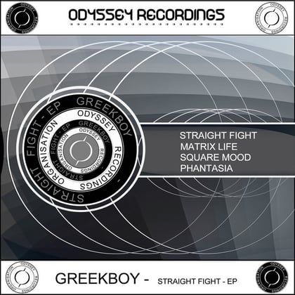 Straight Fight album by Eschaton & Greekboy - Drum and Bass Cover Art