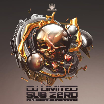 Can't Go to Sleep album by DJ Limited & Sub Zero - Drum and Bass Cover Art