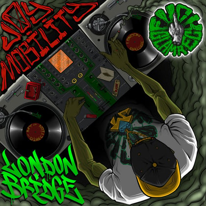 London Bridge album by Joy Mobility - Drum and Bass Cover Art