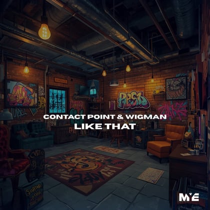 Like That album by Wigman & Contact Point - Drum and Bass Cover Art