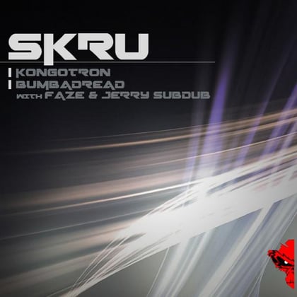 Kongotron album by Skru - Drum and Bass Cover Art