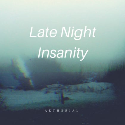 Late Night Insanity album by Aetherial - Drum and Bass Cover Art