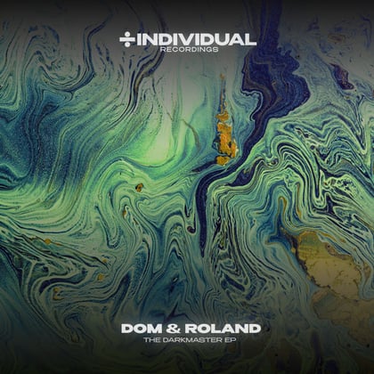 The Darkmaster album by Dom & Roland - Drum and Bass Cover Art
