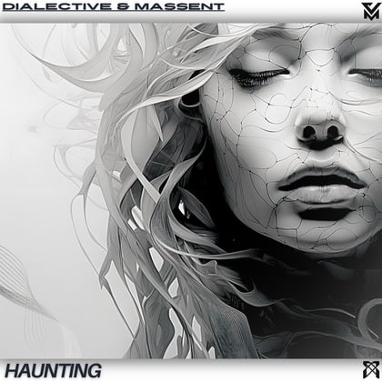 Haunting album by Dialective - Drum and Bass Cover Art