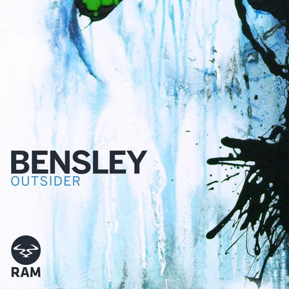 Outsider album by Bensley - Drum and Bass Cover Art