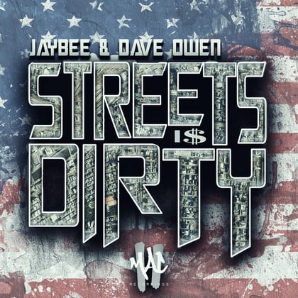 Streets Is Dirty album by Dave Owen - Drum and Bass Cover Art