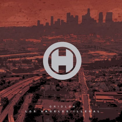 Los Angeles / Illegal album by Gridlok - Drum and Bass Cover Art