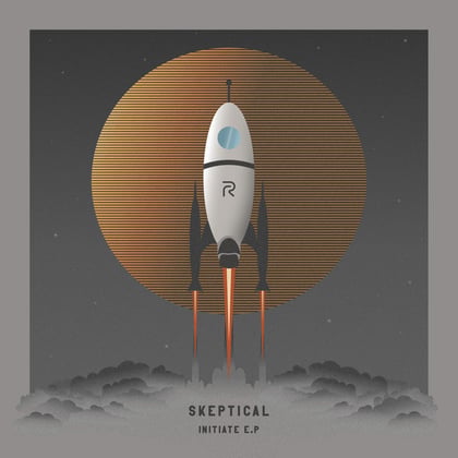Initiate album by Skeptical - Drum and Bass Cover Art