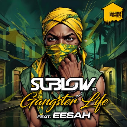 Gangster Life album by Sublow Hz & Eesah - Drum and Bass Cover Art