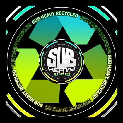 Recycled volume 3 album by Damageman, Conrad Subs & Flat T - Drum and Bass Cover Art