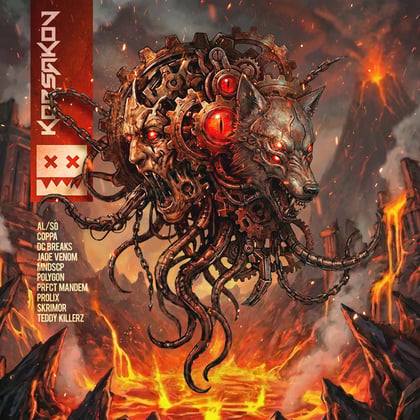 Bassline Shotta (Skrimor Remix) album by Skrimor, Prolix, AL/SO & Dzmitry Vilchytski - Drum and Bass Cover Art
