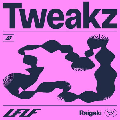 Raigeki EP album by Tweakz, Freddy B & Yatuza - Drum and Bass Cover Art