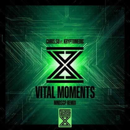 Vital Moments (MNDSCP Remix) album by Kryptomedic - Drum and Bass Cover Art