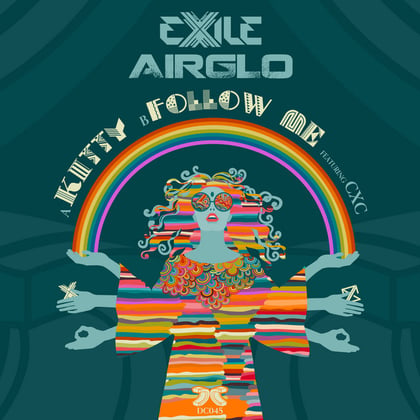 Kitty / Follow Me album by Exile & AIRGLO - Drum and Bass Cover Art