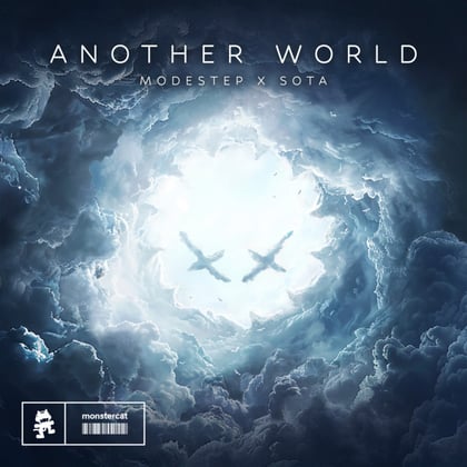 Another World album by Modestep & SOTA - Drum and Bass Cover Art