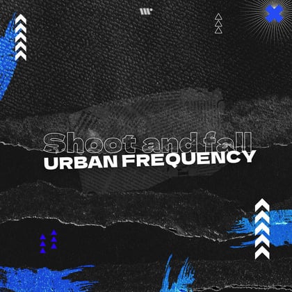 Shoot and fall album by Urban Frequency - Drum and Bass Cover Art