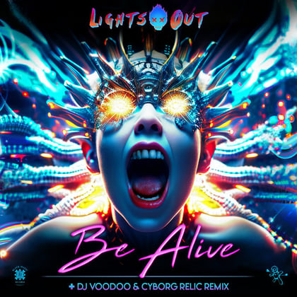 Be Alive album by Lights Out - Drum and Bass Cover Art