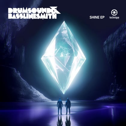 Shine EP album by Drumsound & Bassline Smith - Drum and Bass Cover Art