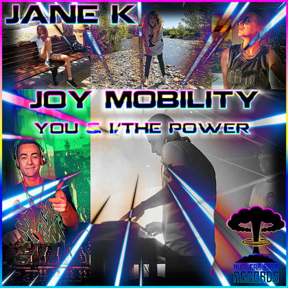 You & I / The Power album by Joy Mobility - Drum and Bass Cover Art