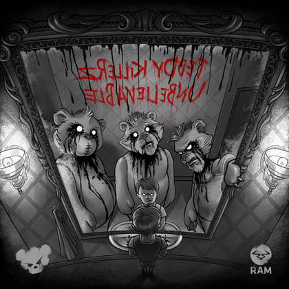 Unbelievable album by A.M.C & Teddy Killerz - Drum and Bass Cover Art
