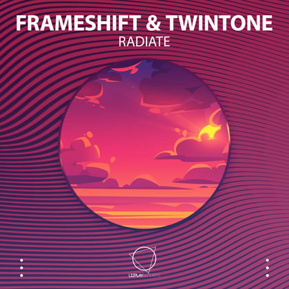 Radiate album by Twintone - Drum and Bass Cover Art